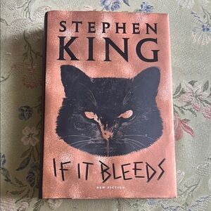 🐈‍⬛'If It Bleeds' Stephen King Hardcover 🐈‍⬛